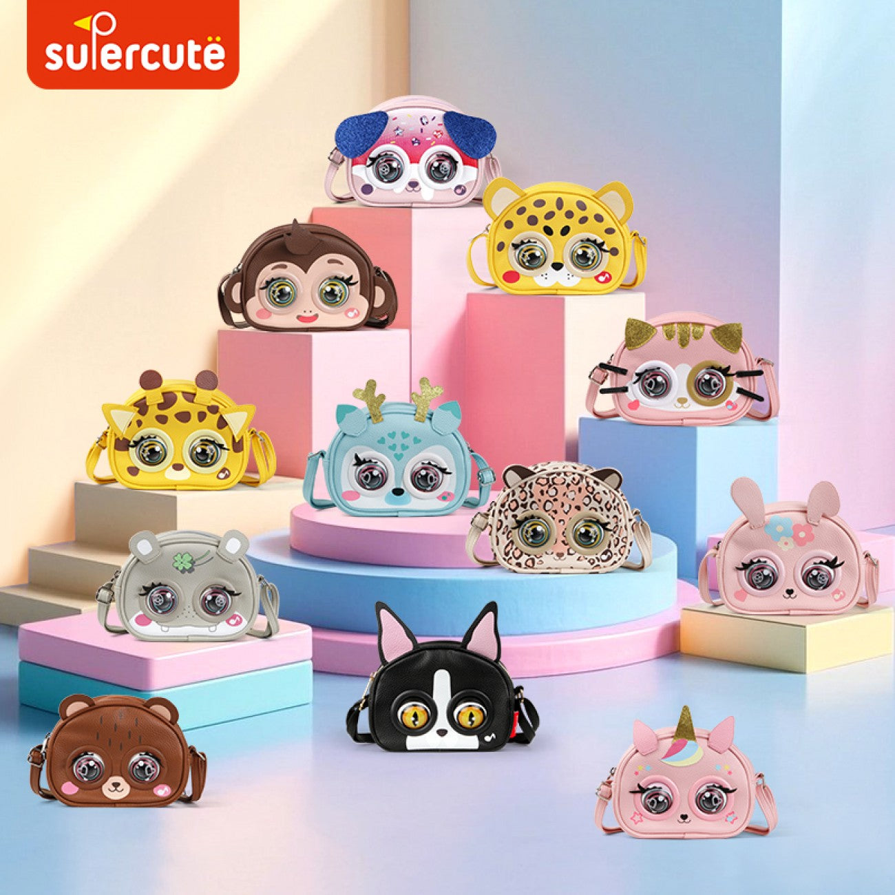 Super Cute Eye Blink Sling Bag