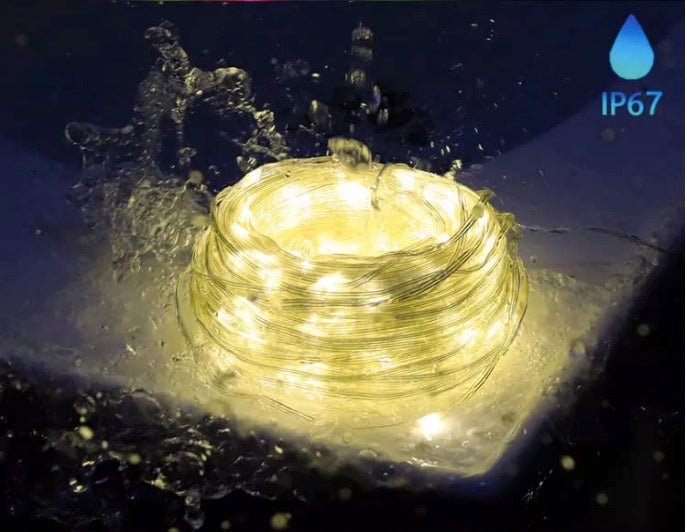 10 Meters LED Strip Lights with Bluetooth App and Remote Controller RGB Waterproof Lights Multicolor LED Lights for Home Decoration, Bedroom, Diwali, False Ceiling - The Gears