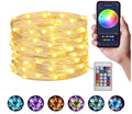 10 Meters LED Strip Lights with Bluetooth App and Remote Controller RGB Waterproof Lights Multicolor LED Lights for Home Decoration, Bedroom, Diwali, False Ceiling - The Gears