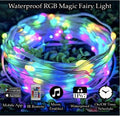 10 Meters LED Strip Lights with Bluetooth App and Remote Controller RGB Waterproof Lights Multicolor LED Lights for Home Decoration, Bedroom, Diwali, False Ceiling - The Gears