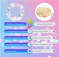 10 Meters LED Strip Lights with Bluetooth App and Remote Controller RGB Waterproof Lights Multicolor LED Lights for Home Decoration, Bedroom, Diwali, False Ceiling - The Gears