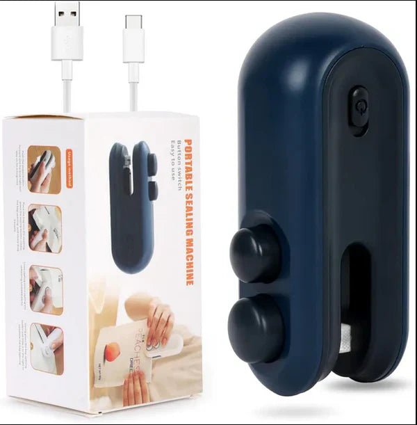 2 - in - 1 Mini Sealing and Cutter Machine - The Gears