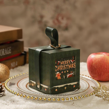 Luxury Christmas Gift Box Packaging with Handle