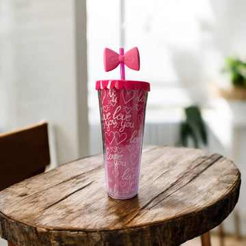 Love Theme Sipper Bottle | Valentine Special Gift for Couples