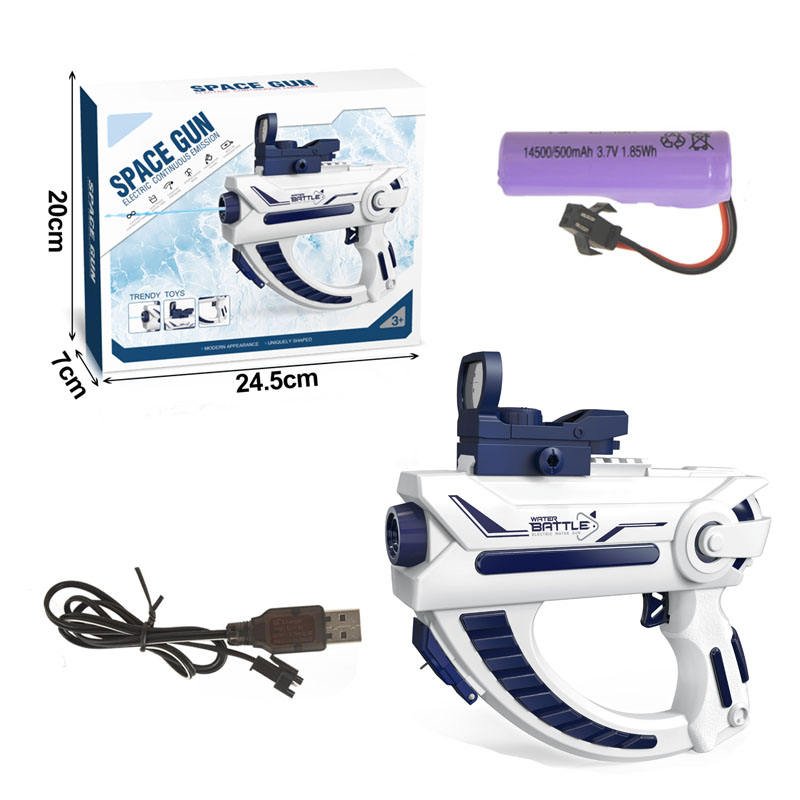 Automatic Electric Water Gun | Space Shooting Battery Powered Toy for Holi - The Gears