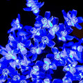 Silicone Blooming Flower Fairy String Lights (Blue Bulbs) - Homely Arts