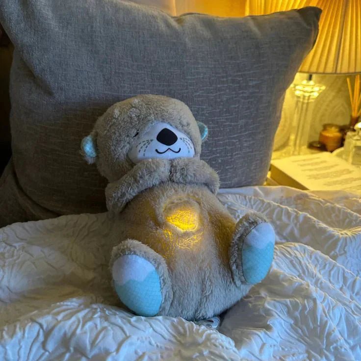 Breathing teddy bear with Light, Sound and Breathing Motion - The Gears