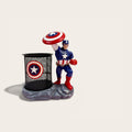Captain America Polyresin Pen Stand | Marvel Superhero Desk Organizer - The Gears