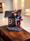 Captain America Polyresin Pen Stand | Marvel Superhero Desk Organizer - The Gears
