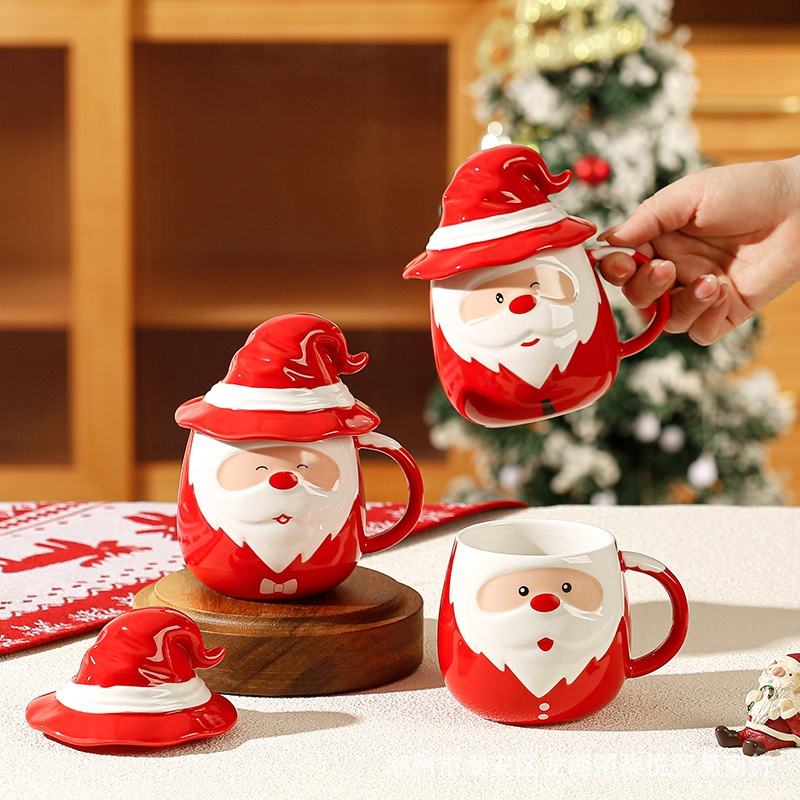 Christmas Ceramic Coffee Mug Gift Set ( Pack of 1 ) - The Gears