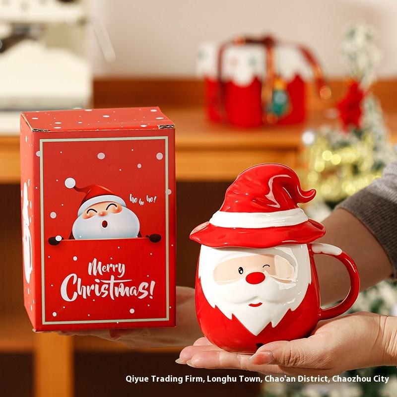 Christmas Ceramic Coffee Mug Gift Set ( Pack of 1 ) - The Gears
