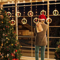 Christmas LED Santa Star Curtain Lights – Window Decoration String Light 🎅✨ - The Gears