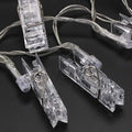 Photo Clip LED String Lights (Warm White Bulbs) - Homely Arts