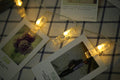 Photo Clip LED String Lights (Warm White Bulbs) - Homely Arts