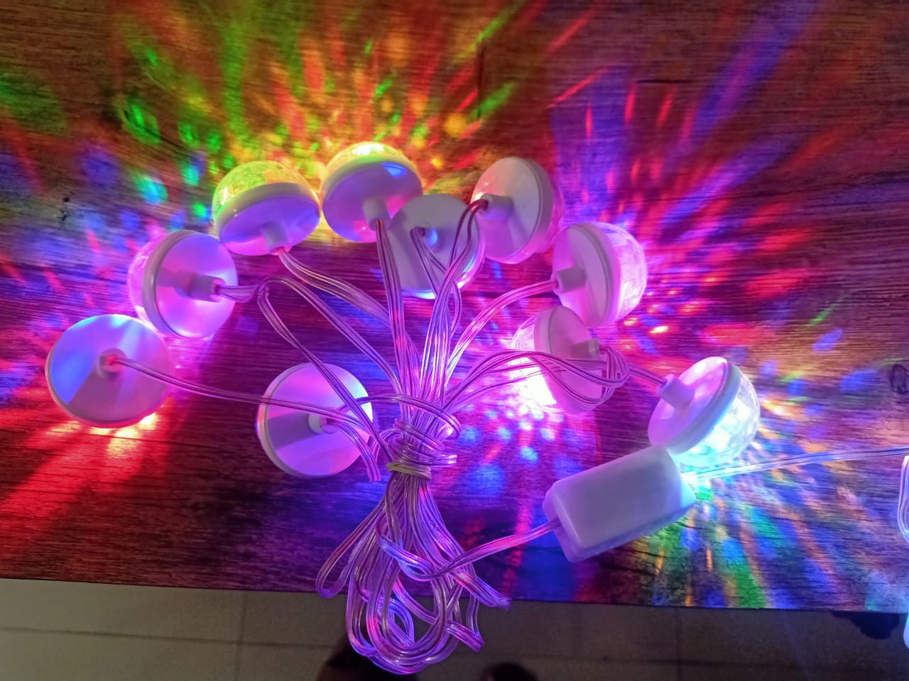 Crystal Bulb Magic Disco LED Light - 10 Bulb - The Gears