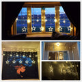 Curtain Star Lights - High bright Pixel Light (12 Warm White Bulb) - The Gears