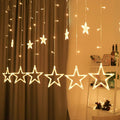 Curtain Star Lights - High bright Pixel Light (12 Warm White Bulb) - The Gears
