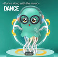 Dancing Jellyfish Toy – Light - Up Musical 360° Spinner (Random Color) - The Gears