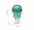 Dancing Jellyfish Toy – Light - Up Musical 360° Spinner (Random Color) - The Gears
