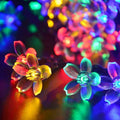 Decorate your Christmas tree with silicone Blooming Flower Fairy String Lights (Multi Colors Bulbs) - The Gears