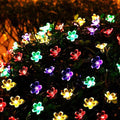 Decorate your Christmas tree with silicone Blooming Flower Fairy String Lights (Multi Colors Bulbs) - The Gears