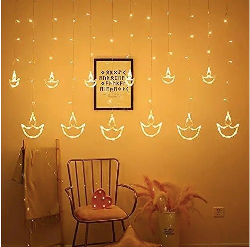Diya/Diwali Light Curtain - The Gears