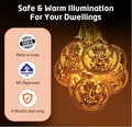 Ganesh ji Metal Light, Diwali puja Decoration Light, Diwali Gift Ganesh ji Metal Light - The Gears
