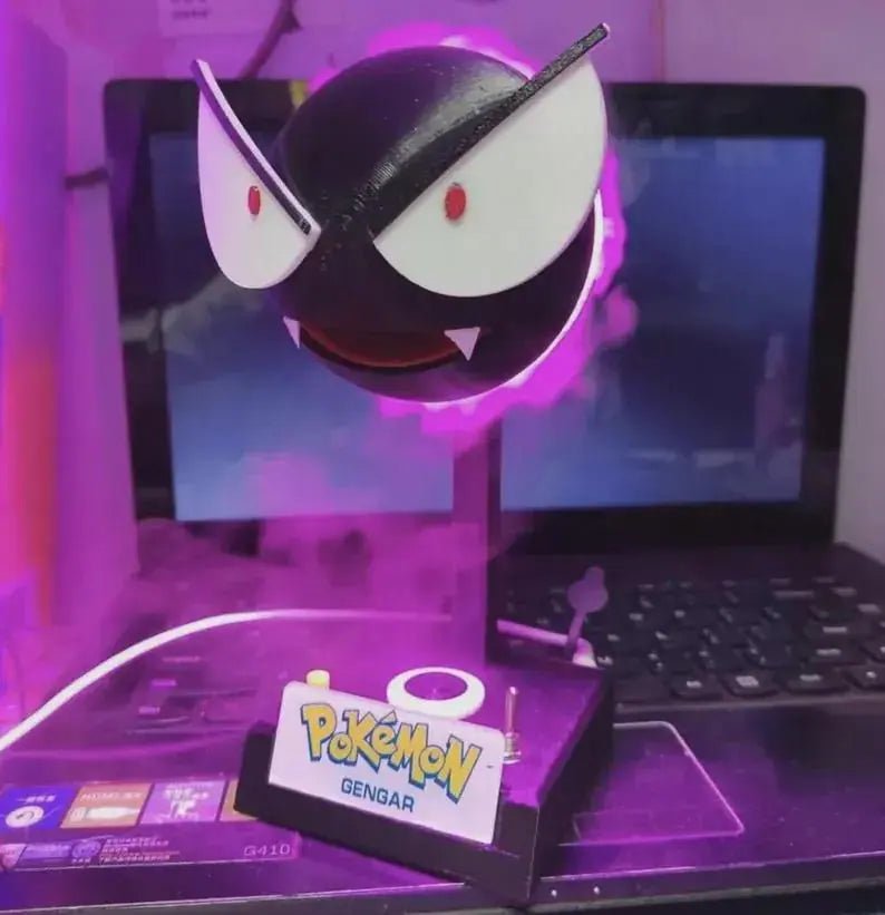 Gastly 3D Humidifier with Purple LED – Cute & Trending Decor - The Gears