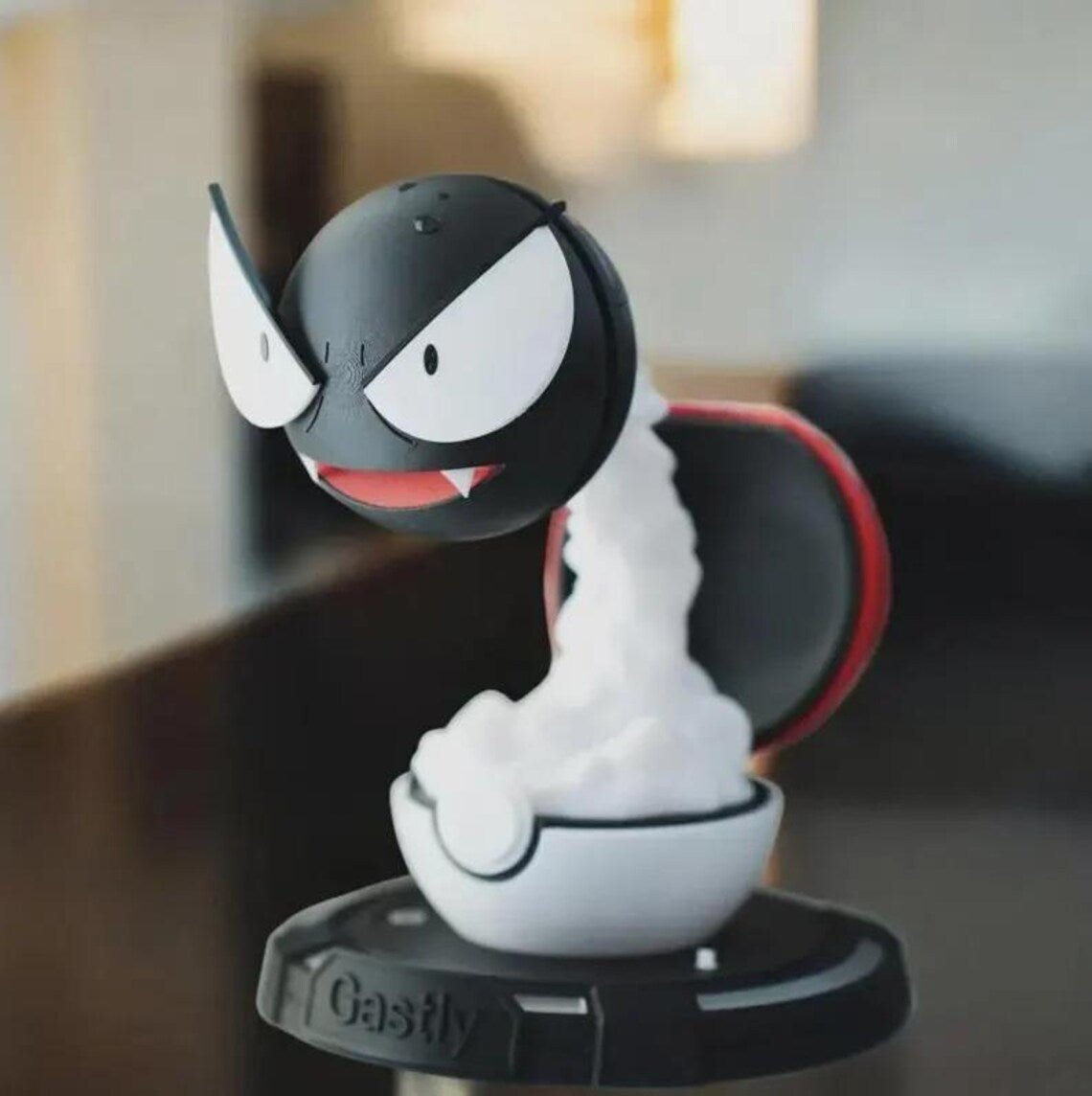 Gastly 3D Humidifier with Purple LED – Cute & Trending Decor - The Gears