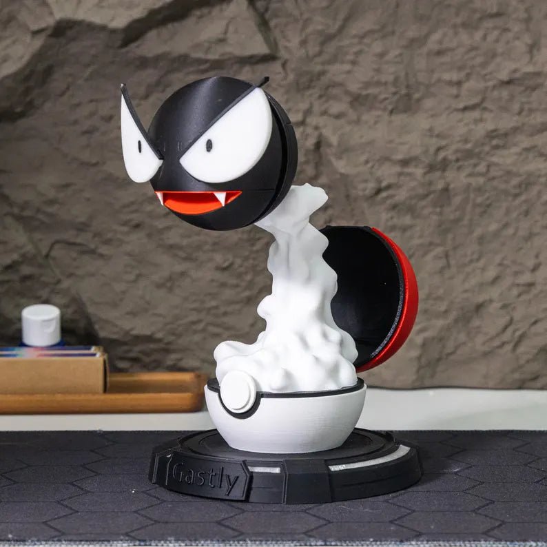 Gastly 3D Humidifier with Purple LED – Cute & Trending Decor - The Gears
