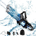 Gatling Fighter Double Barrel Water Gun with LED Shooting Light & Sound Effect | Automatic Holi Pichkari - The Gears