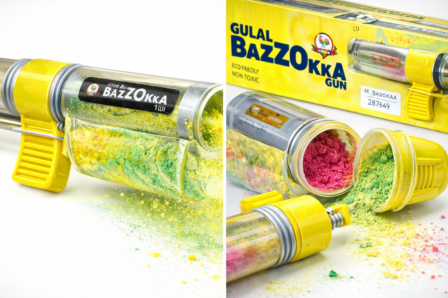 Gulal Bazzokka Gun – India’s First Gulal Bazooka - The Gears