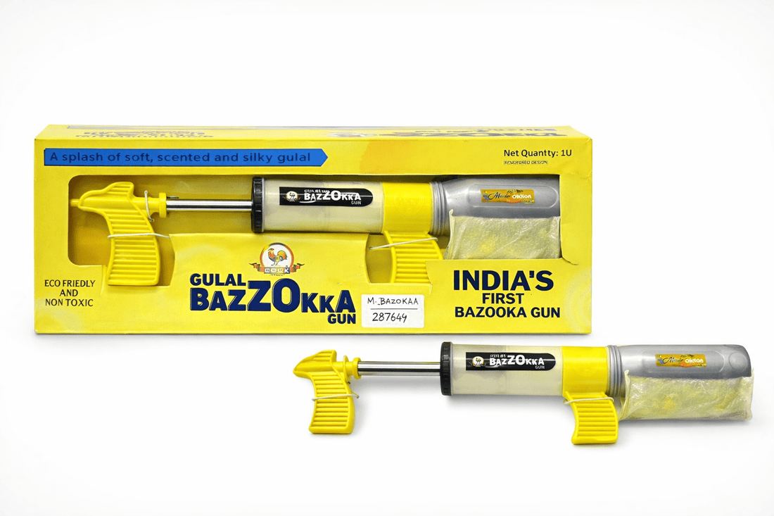 Gulal Bazzokka Gun – India’s First Gulal Bazooka - The Gears