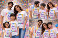 Happy Holi Theme Printed T-Shirts for Men, Women & Kids - The Gears