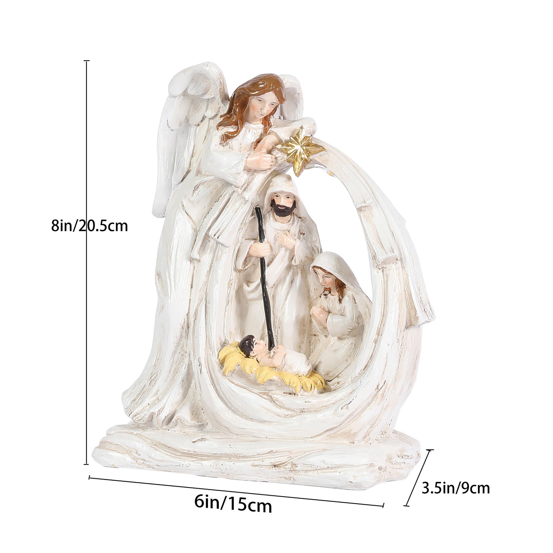 LED Angel Nativity Set Christmas Decor - The Gears