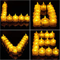 LED Frosted Tealight Candle – Flameless Decorative Diya for Festivals & Home Décor - The Gears