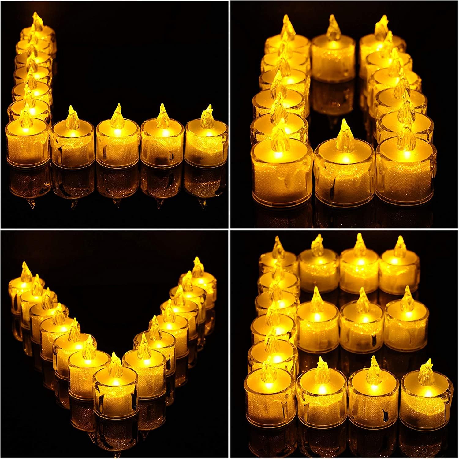 LED Frosted Tealight Candle – Flameless Decorative Diya for Festivals & Home Décor - The Gears
