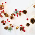 LED Pine Cone Fairy Lights for Christmas – 2 Meters - The Gears