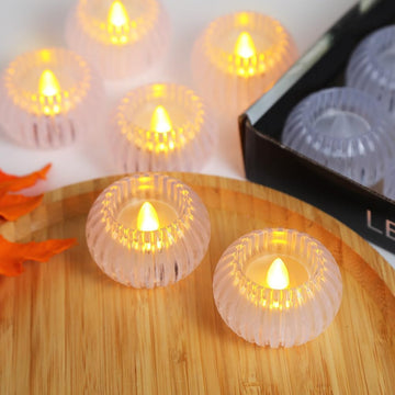 LED Shadow Tealight Candle – Flameless Decorative Diya for Festivals & Home Décor - The Gears