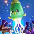 Light - Up Dancing Jellyfish Octopus 🐙 | Musical 360° Rotating Toy (Random Colour) - The Gears