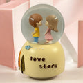 💕 Love Theme Musical Snow Globe | Valentine’s Day Gift ❄️🎶 - The Gears