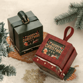 Luxury Christmas Gift Box Packaging with Handle - The Gears