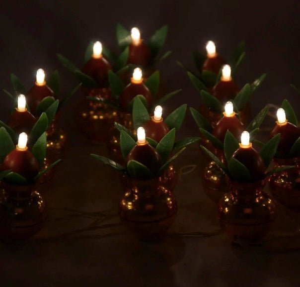 Made in India Light || String Light || 21 LED || Diwali Light for Decoration || 2 Meter (Kalash Light) - The Gears