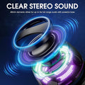 Magnetic Mini Bluetooth Speaker with RGB Lights & Phone Holder - The Gears
