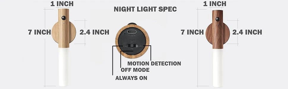 Magnetic Wall Lamp with Motion Sensor - The Gears