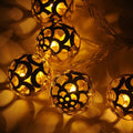 Metal Ball String Light (16 Warm White Bulbs) - The Gears