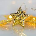 Metal Star Shaped LED Light (16 Warm White Bulbs) - The Gears