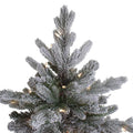 Pre - Lit Snow Flocked Pop - Up Christmas Tree - The Gears