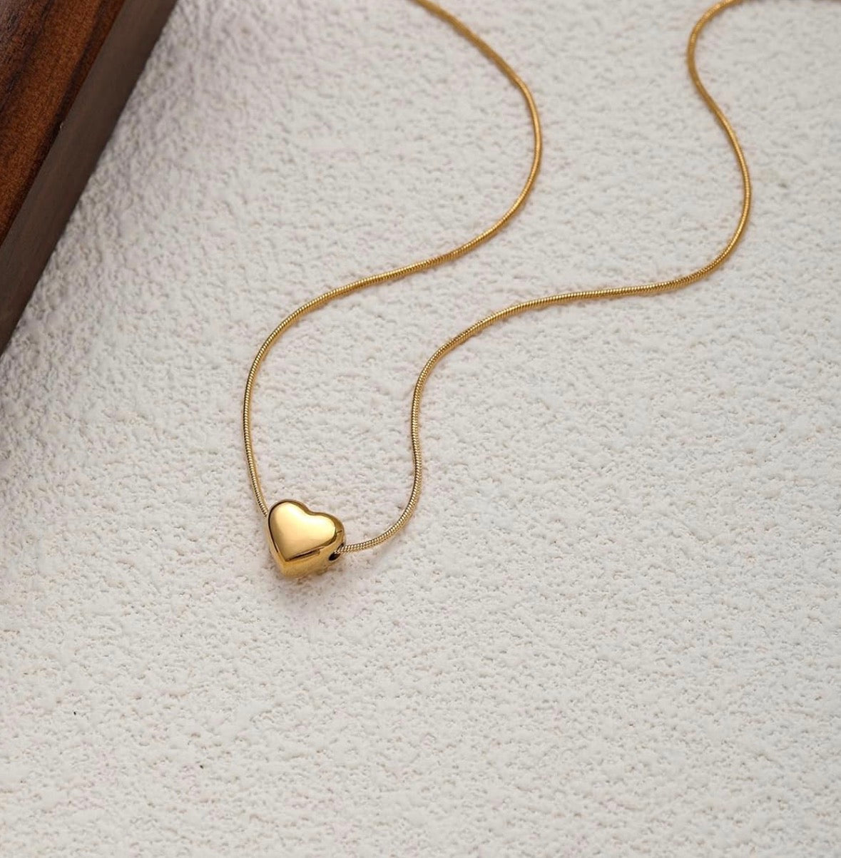 Premium Heart Shape Necklace – Anti - Tarnish | Daily Wear | Elegant & Lightweight - The Gears