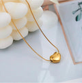 Premium Heart Shape Necklace – Anti - Tarnish | Daily Wear | Elegant & Lightweight - The Gears